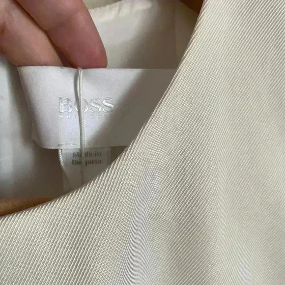 HUGO BOSS Domona Colorblock Sheath Dress Size 6 - Picture 8 of 13